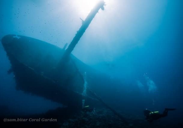 wreck site in aqaba