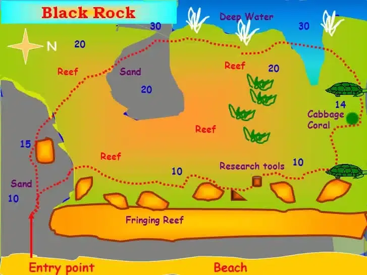 Black rock sites