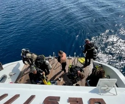 Aqaba boat diving trip Red Sea
