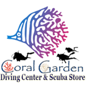 coral garden diving center logo